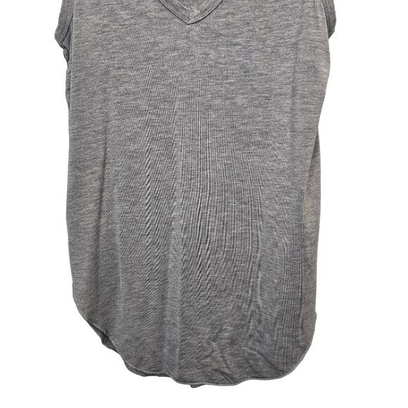 Highline Collective Women's Deep V Neck Grey Tank Top S - Picture 3 of 13
